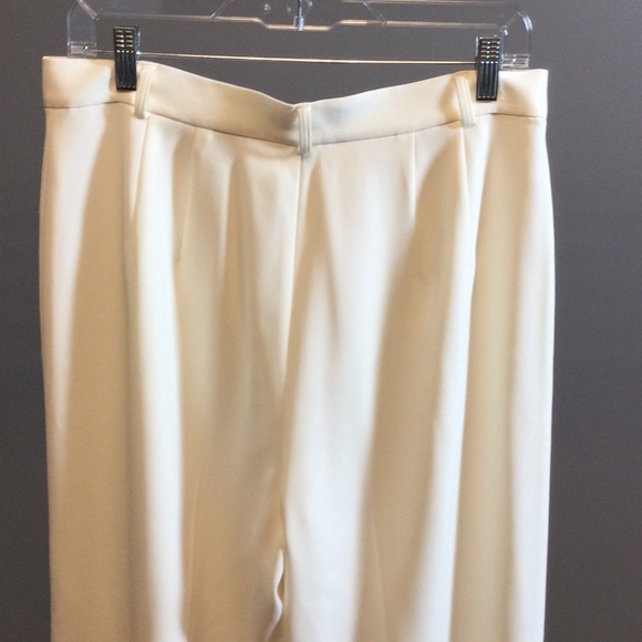 10 Talbots winter white fully lined dress pants - Picture 7 of 16